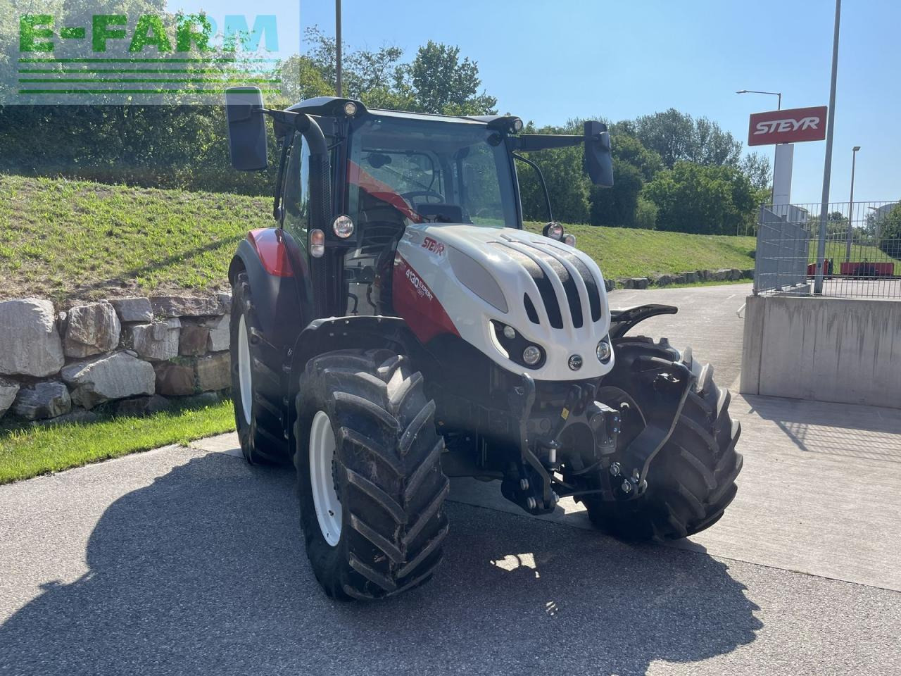 Steyr 4130 expert cvt CVT - Trator: foto 3 Steyr 4130 expert cvt CVT - Trator: foto 3