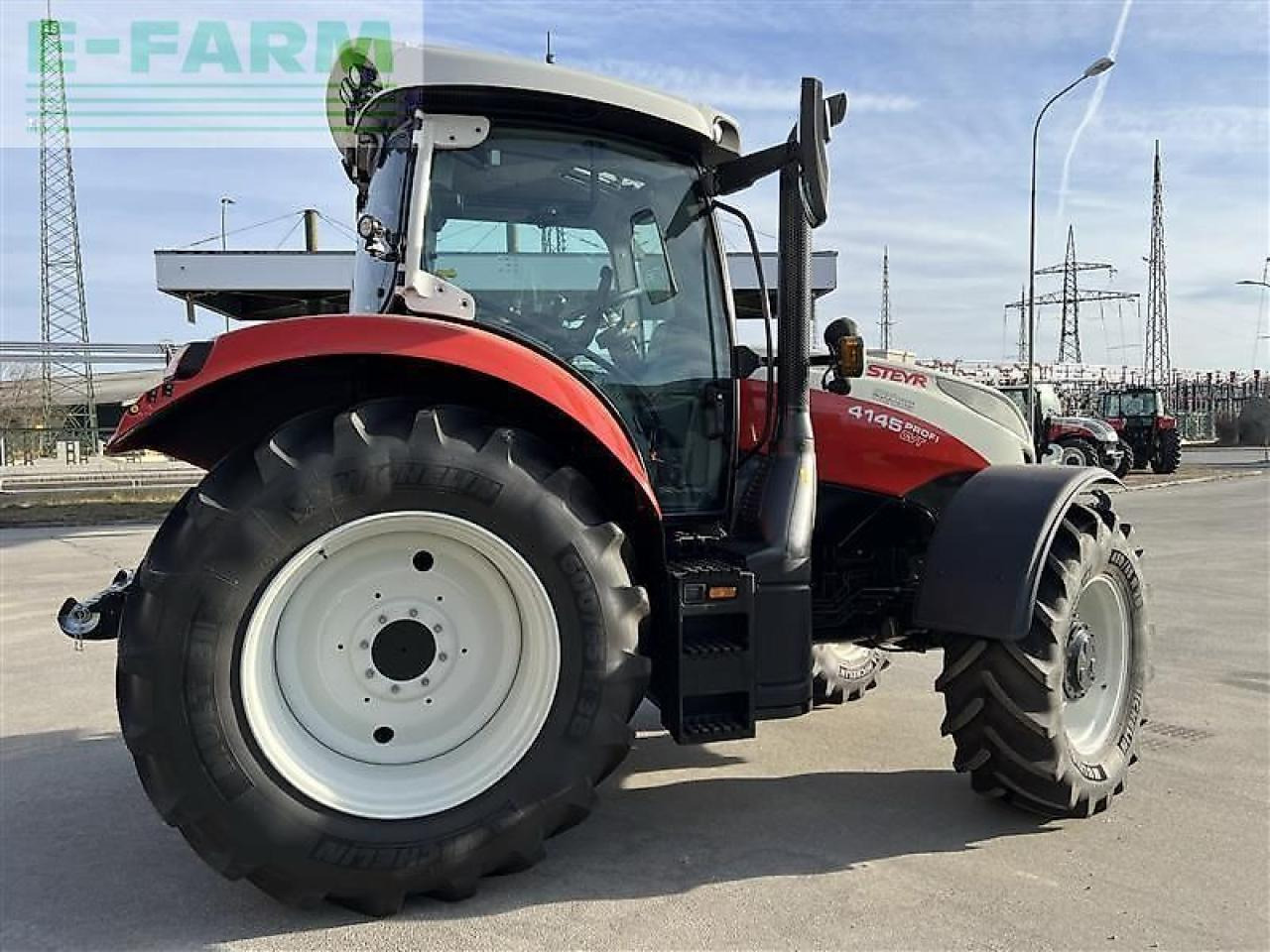 Steyr 4145 profi cvt CVT - Trator: foto 5 Steyr 4145 profi cvt CVT - Trator: foto 5