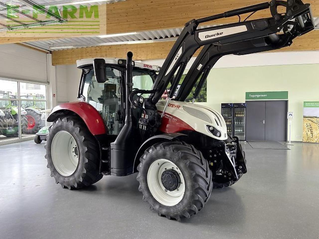 Steyr 4145 profi cvt CVT - Trator: foto 1 Steyr 4145 profi cvt CVT - Trator: foto 1