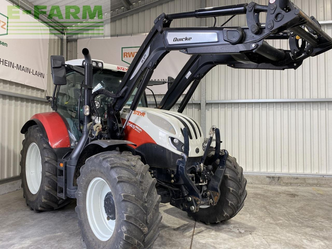 Steyr 6145 profi - Trator: foto 1 Steyr 6145 profi - Trator: foto 1
