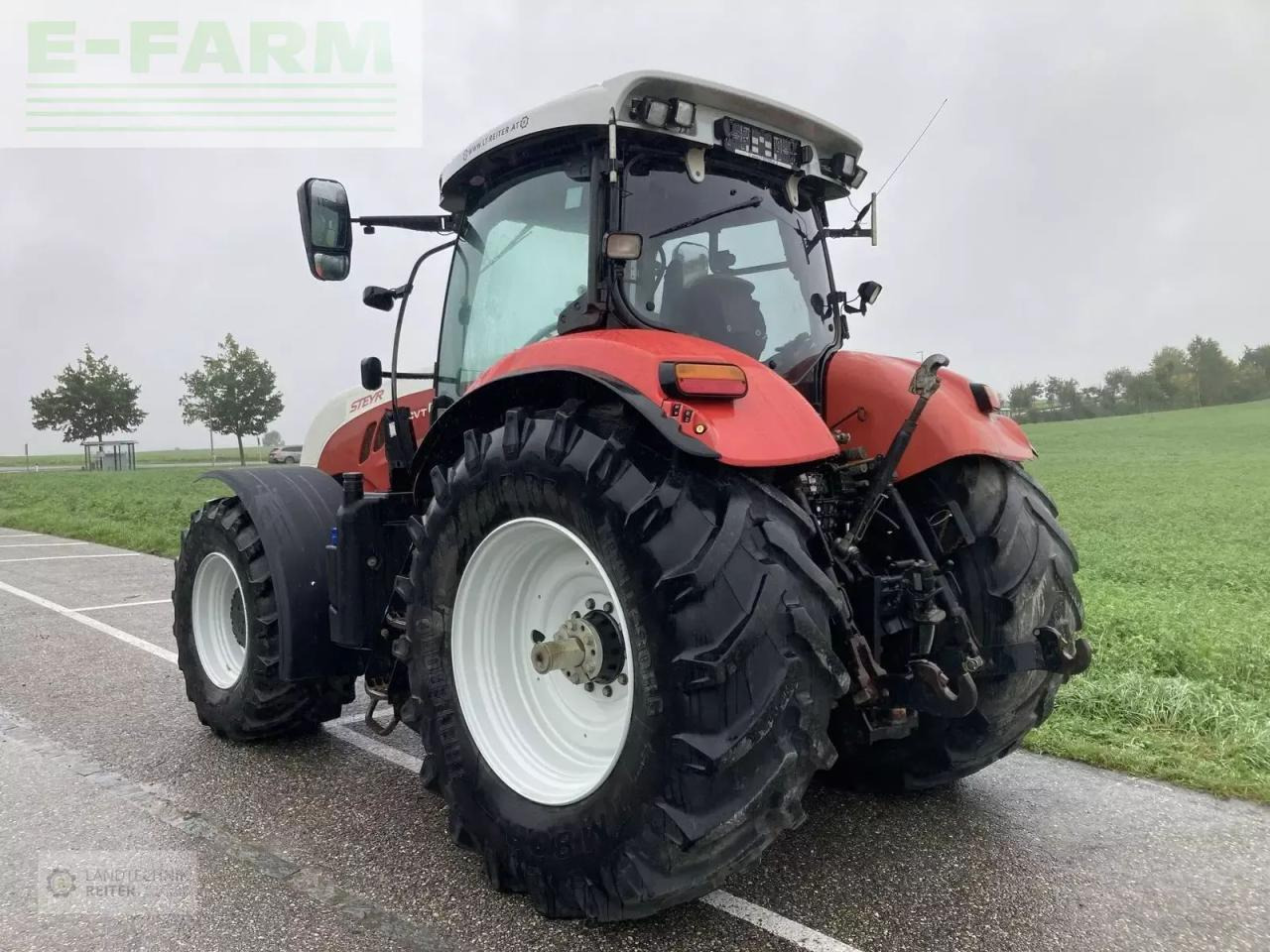 Steyr 6185 cvt profi - Trator: foto 5 Steyr 6185 cvt profi - Trator: foto 5