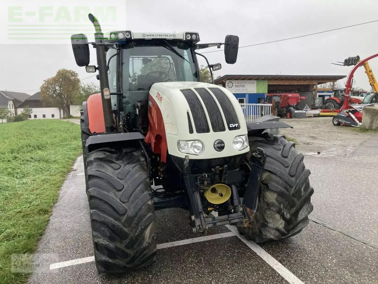 Steyr 6185 cvt profi - Trator: foto 3 Steyr 6185 cvt profi - Trator: foto 3