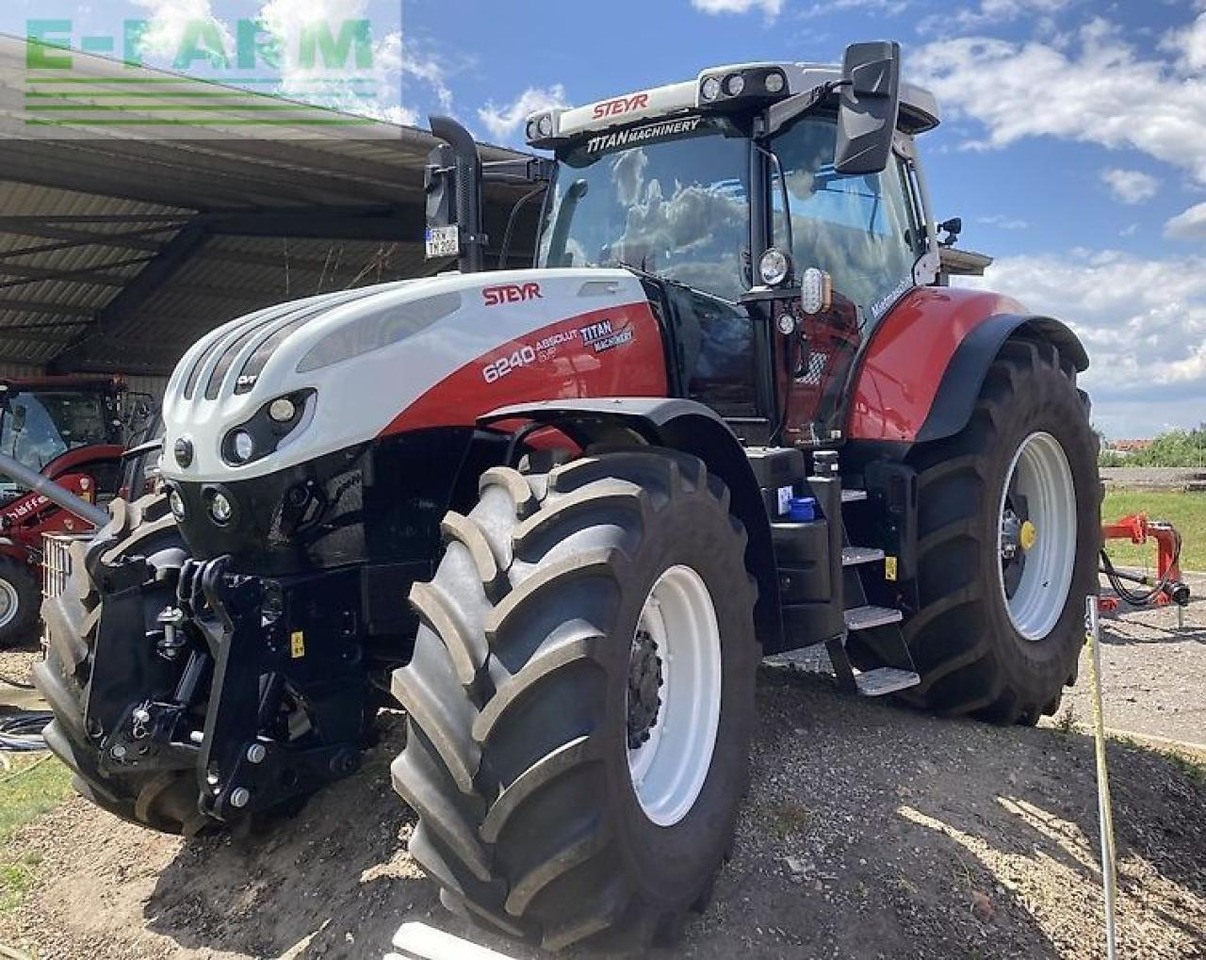 Steyr 6240 absolut cvt CVT - Trator: foto 1 Steyr 6240 absolut cvt CVT - Trator: foto 1