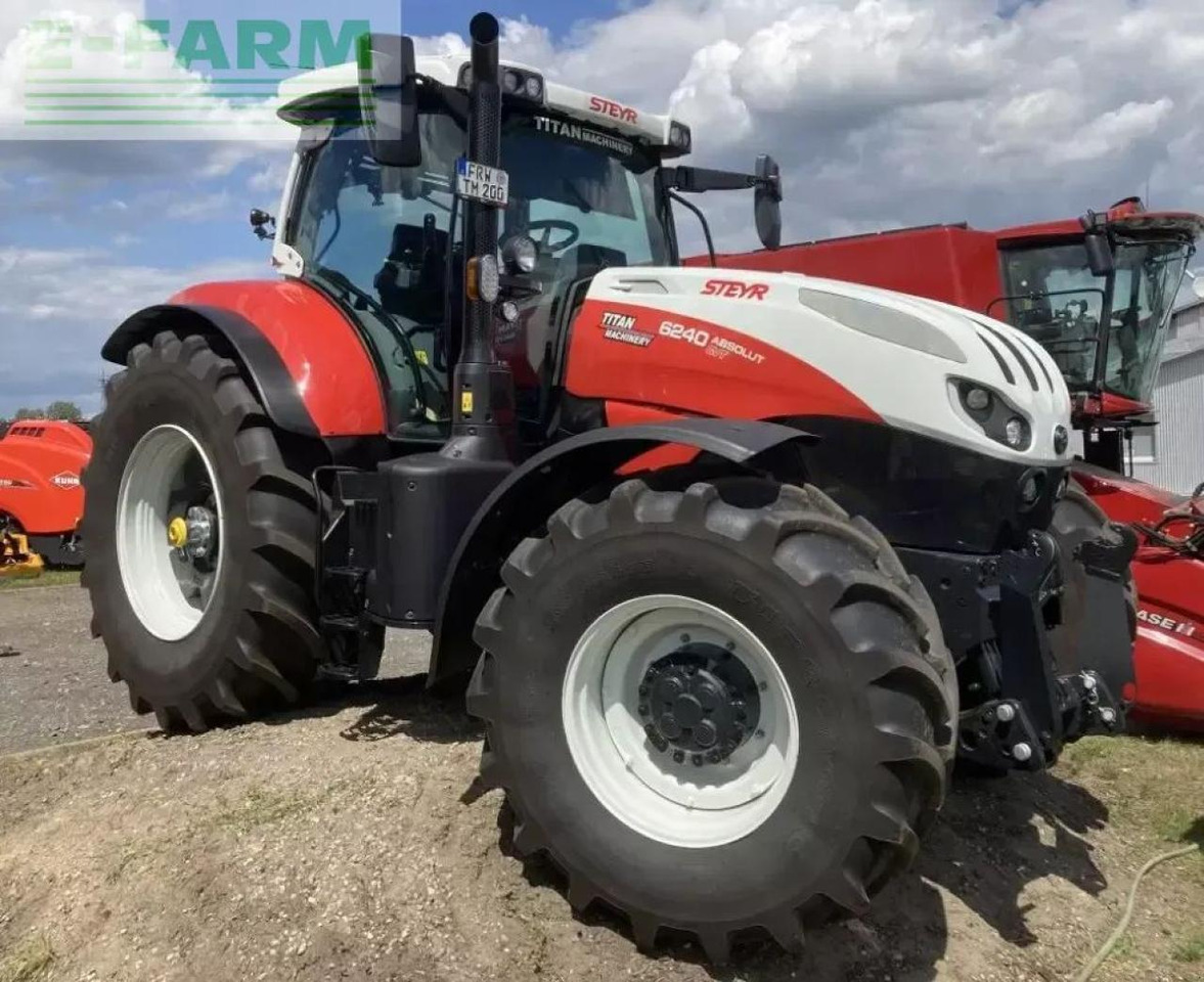 Steyr 6240 absolut cvt CVT - Trator: foto 1 Steyr 6240 absolut cvt CVT - Trator: foto 1