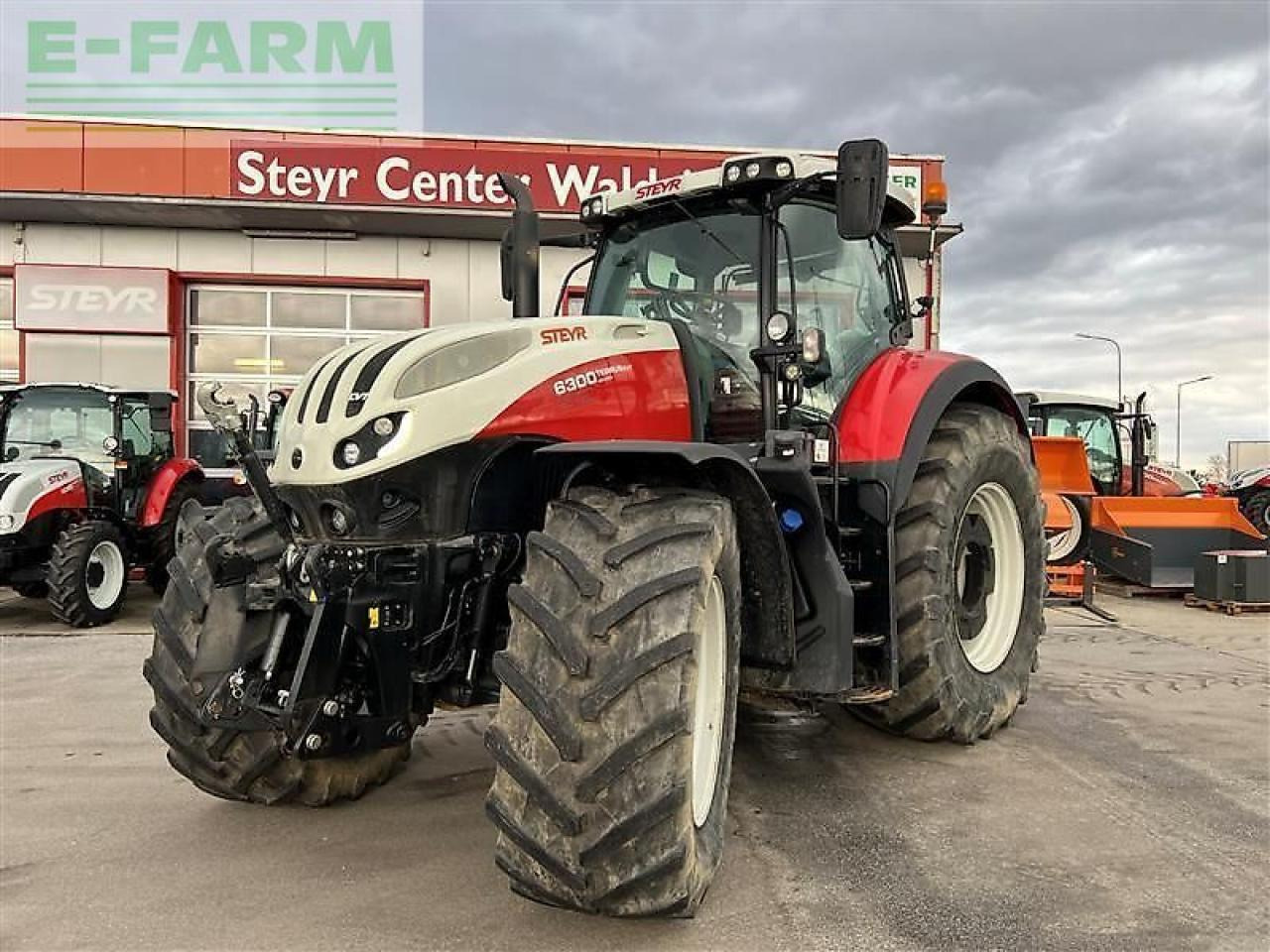 Steyr 6300 terrus cvt CVT - Trator: foto 1 Steyr 6300 terrus cvt CVT - Trator: foto 1