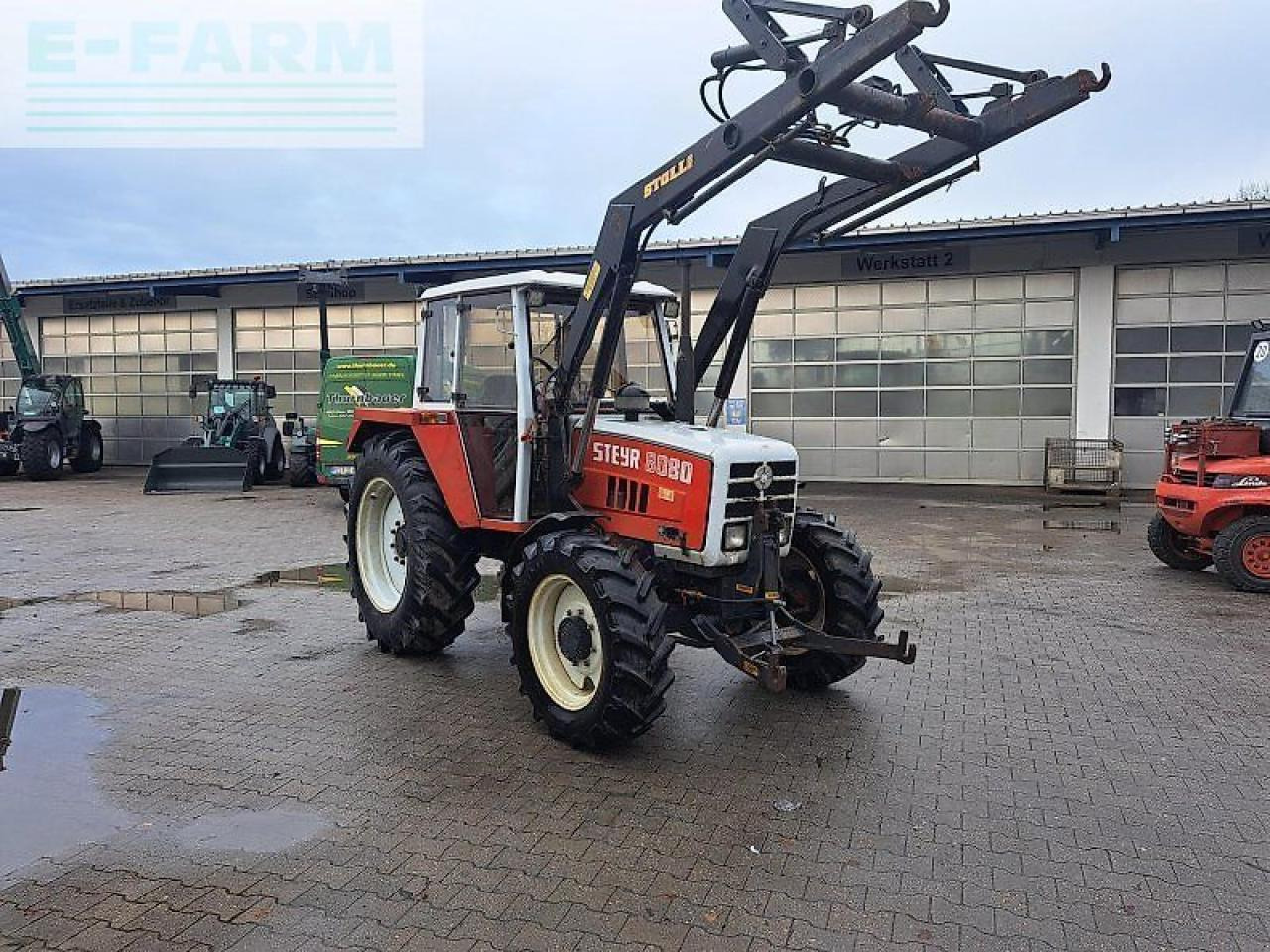 Steyr 8080 - Trator: foto 1 Steyr 8080 - Trator: foto 1