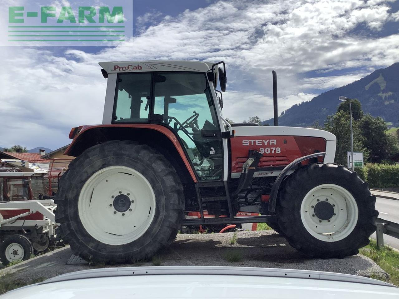 Steyr 9078 a t - Trator: foto 5 Steyr 9078 a t - Trator: foto 5