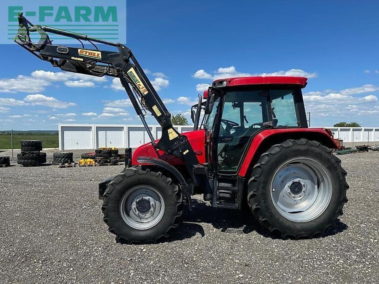Steyr 9080m mit stoll frontlader - Trator: foto 1 Steyr 9080m mit stoll frontlader - Trator: foto 1