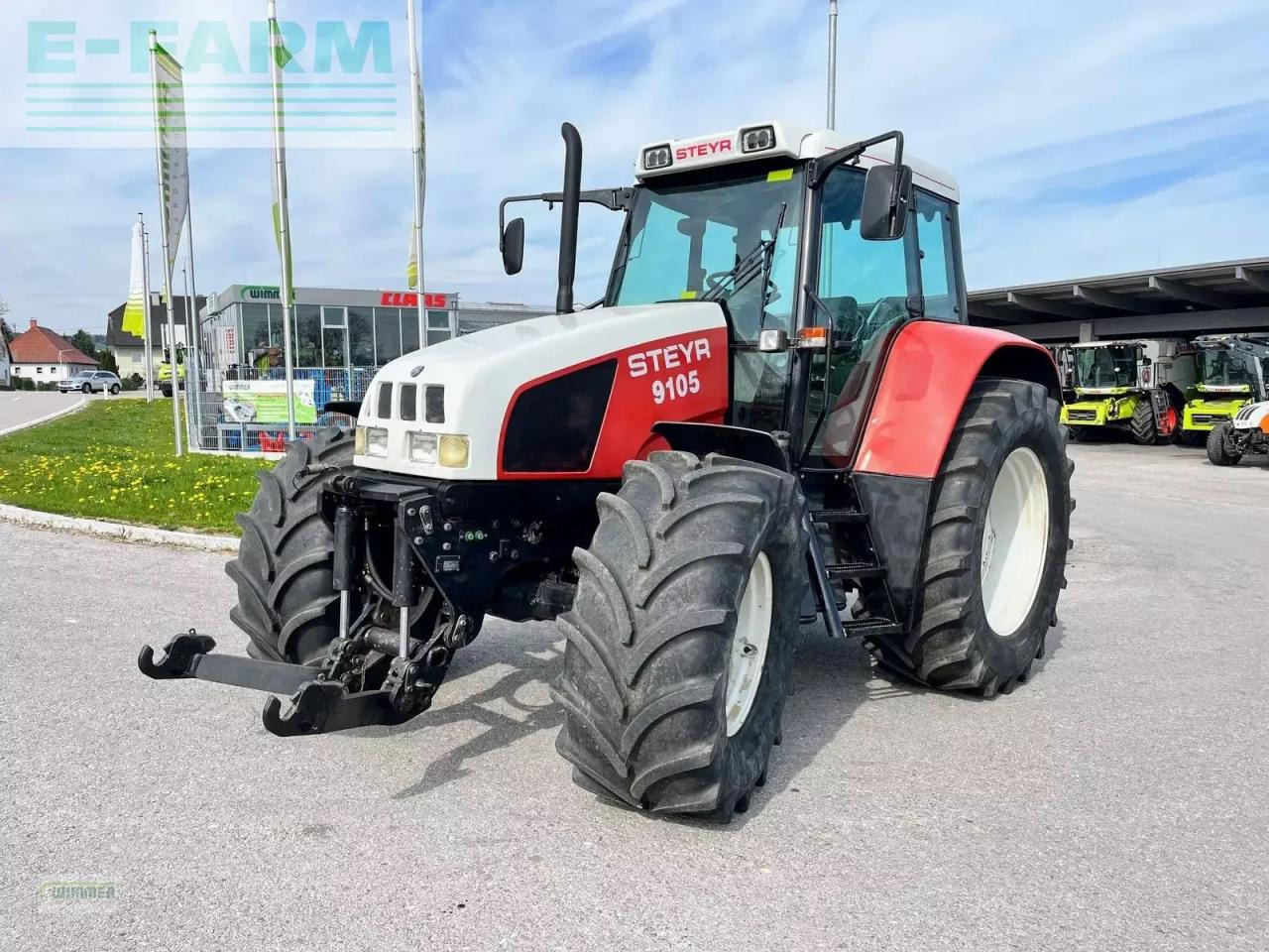 Trator Steyr 9105 a basis: foto 16