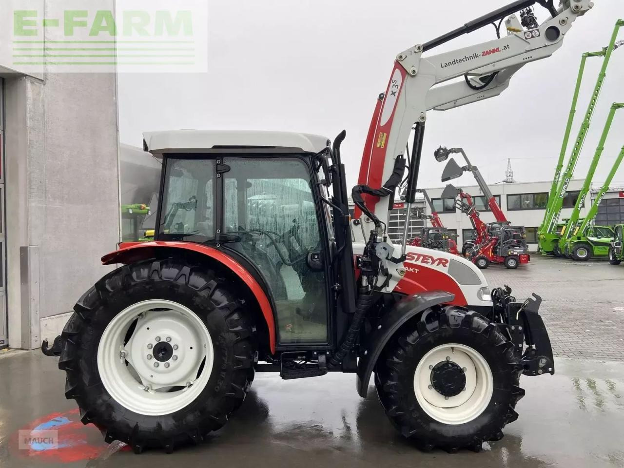 Steyr kompakt 4075 komfort 1 - Trator: foto 4 Steyr kompakt 4075 komfort 1 - Trator: foto 4
