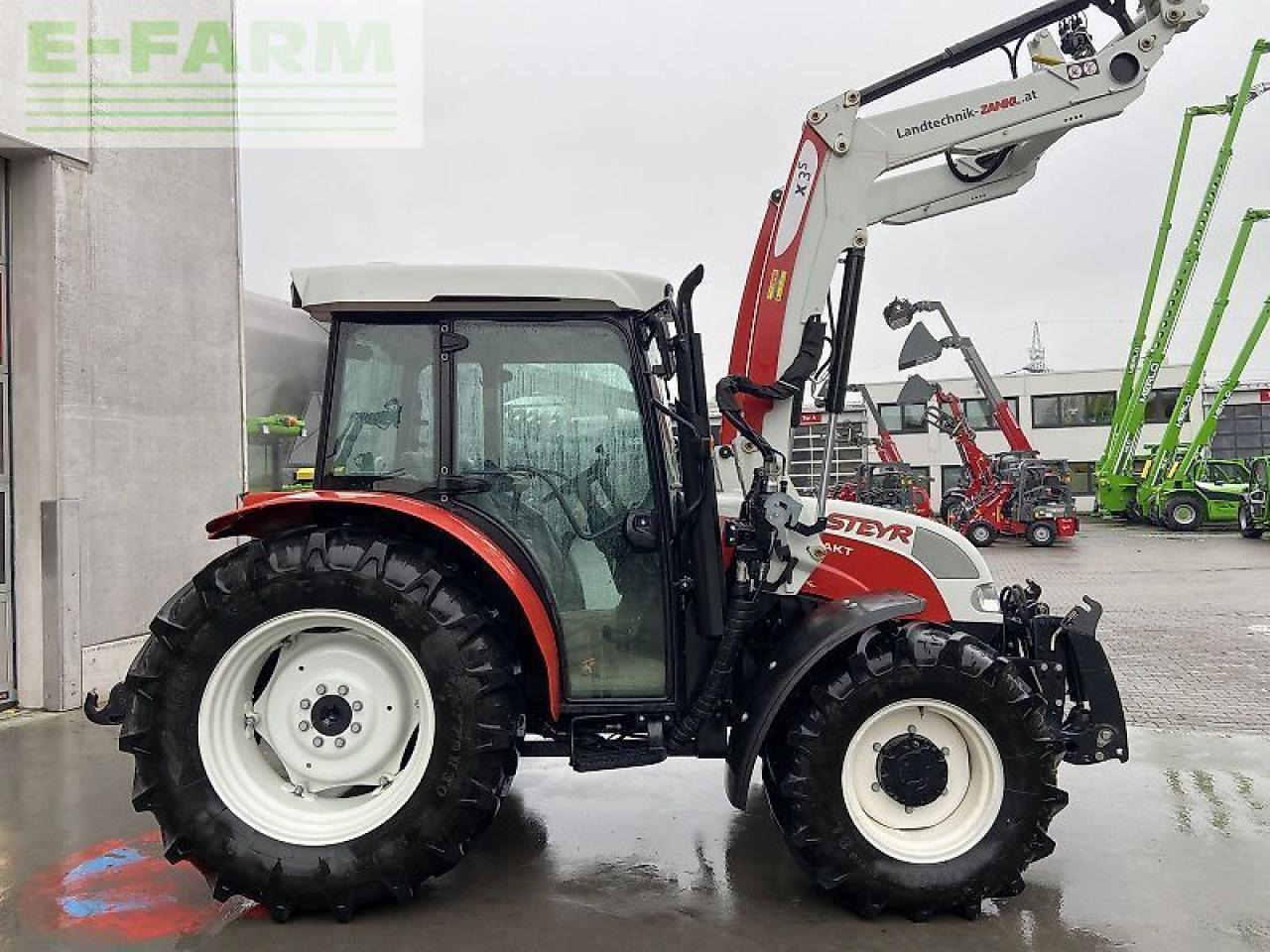 Steyr kompakt 4075 komfort 1 - Trator: foto 4 Steyr kompakt 4075 komfort 1 - Trator: foto 4