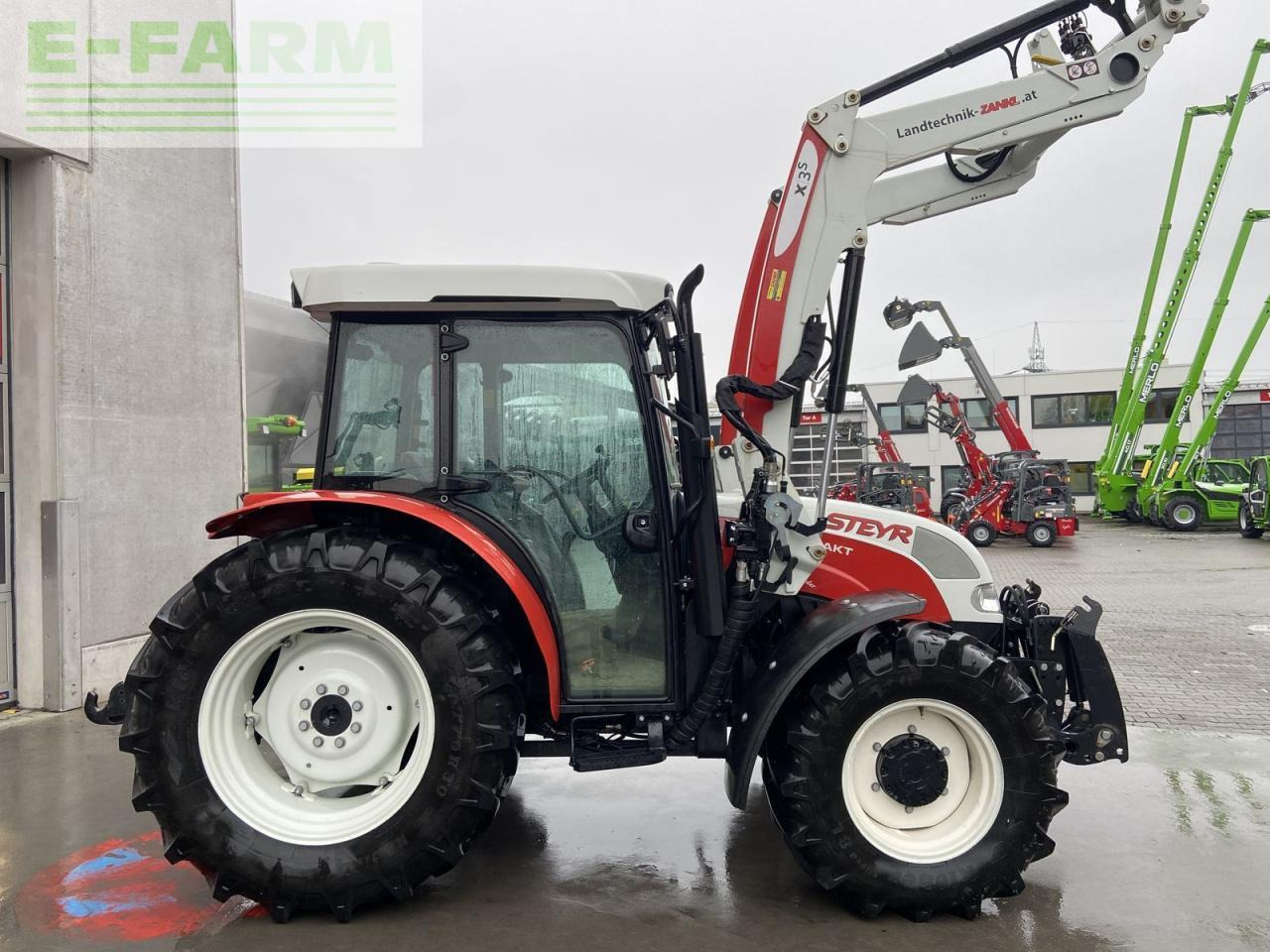 Steyr kompakt 4075 komfort 1 - Trator: foto 4 Steyr kompakt 4075 komfort 1 - Trator: foto 4
