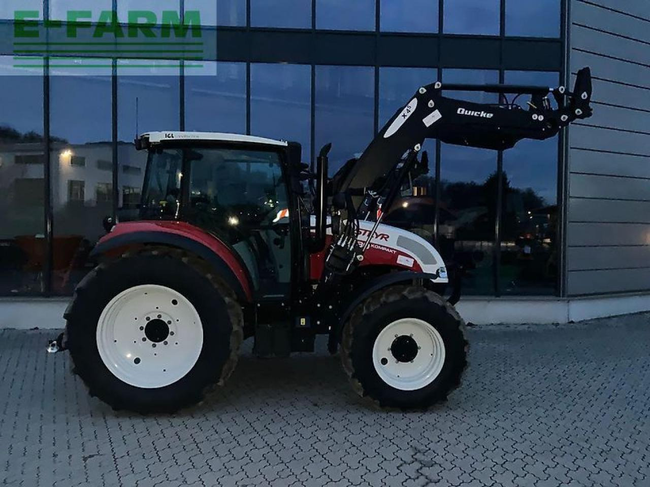 Steyr kompakt 4080 hilo stage v - Trator: foto 2 Steyr kompakt 4080 hilo stage v - Trator: foto 2