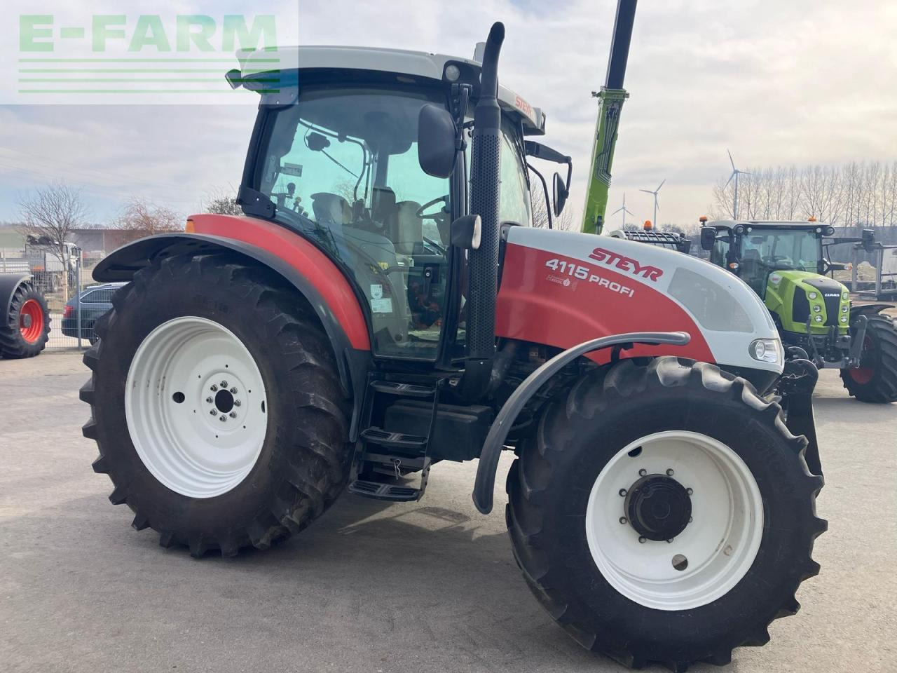 Steyr profi 4115 - Trator: foto 4 Steyr profi 4115 - Trator: foto 4