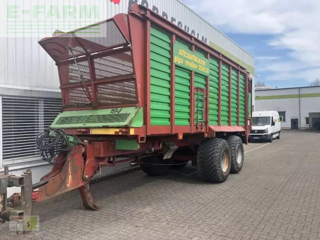 Strautmann giga trailer 2246 do - Reboque basculante agrícola: foto 2 Strautmann giga trailer 2246 do - Reboque basculante agrícola: foto 2