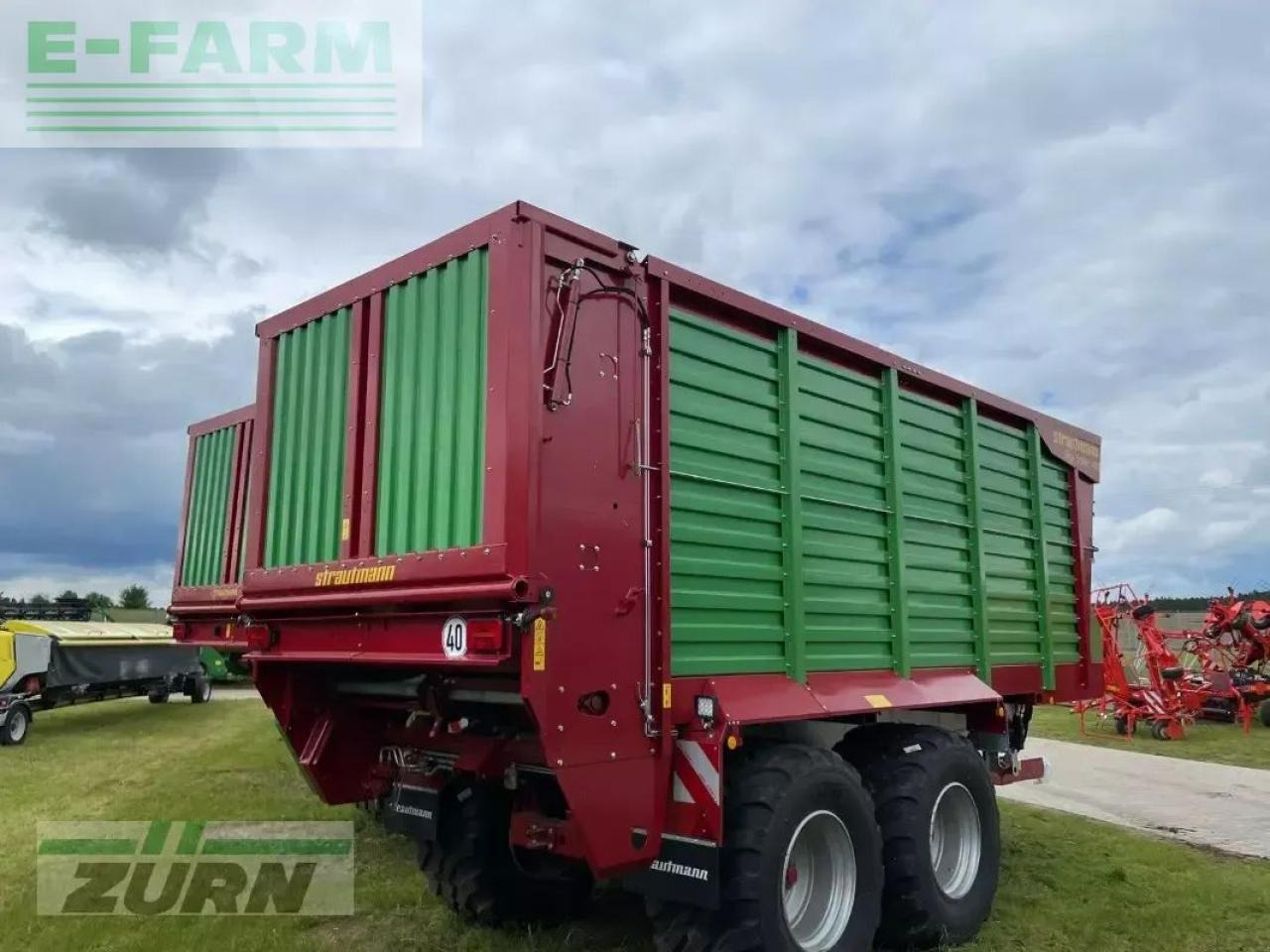 Strautmann giga-trailer 400 - Reboque basculante agrícola: foto 4 Strautmann giga-trailer 400 - Reboque basculante agrícola: foto 4