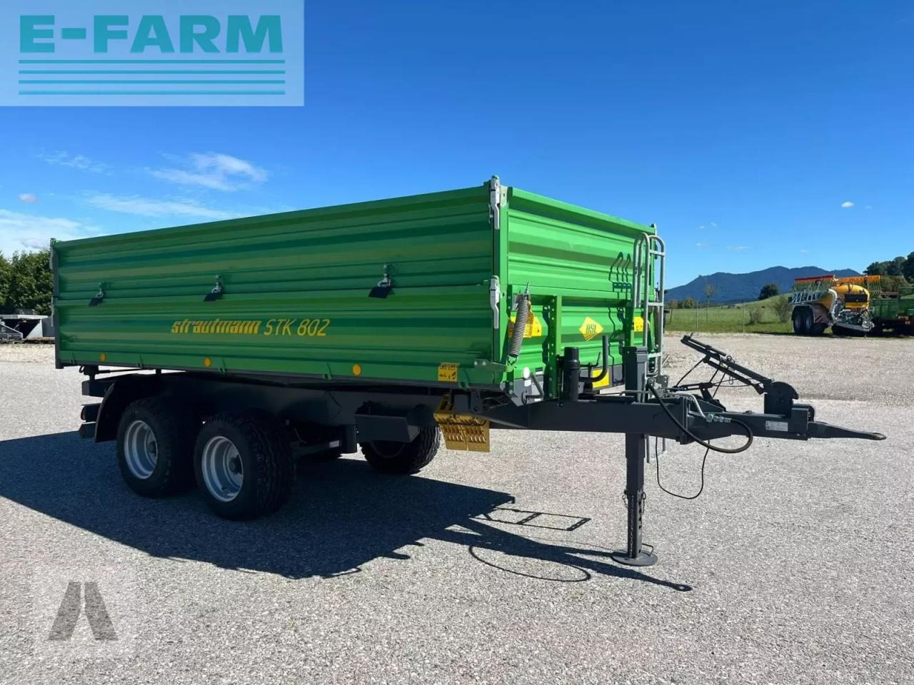 Strautmann stk 802 - Reboque basculante agrícola: foto 3 Strautmann stk 802 - Reboque basculante agrícola: foto 3