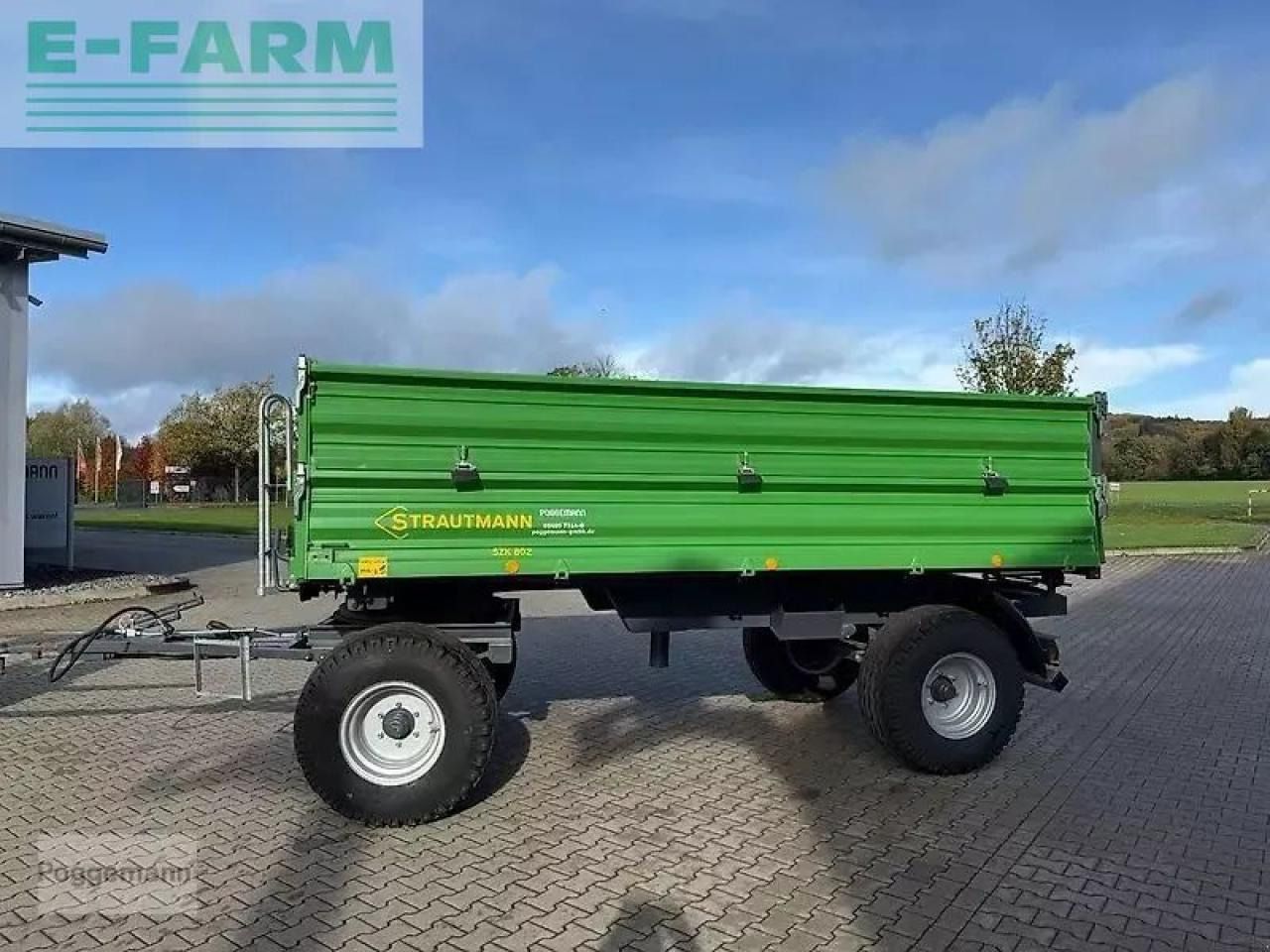 Strautmann szk 802 - Reboque basculante agrícola: foto 5 Strautmann szk 802 - Reboque basculante agrícola: foto 5