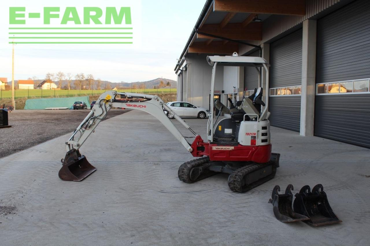 Takeuchi takeuchi tb 217 r minibagger - bagger - Mini escavadeira: foto 3 Takeuchi takeuchi tb 217 r minibagger - bagger - Mini escavadeira: foto 3