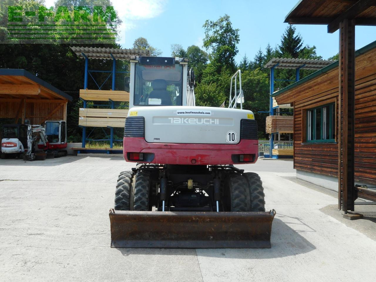 Takeuchi tb 175w mit powertilt + hydr. sw + 3 löffel - Mini escavadeira: foto 3 Takeuchi tb 175w mit powertilt + hydr. sw + 3 löffel - Mini escavadeira: foto 3