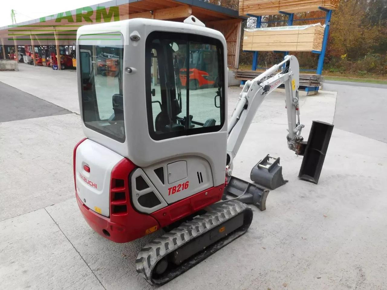 Takeuchi tb 216 ( 1.865kg ) powertilt + hydr. schnellwech - Mini escavadeira: foto 4 Takeuchi tb 216 ( 1.865kg ) powertilt + hydr. schnellwech - Mini escavadeira: foto 4