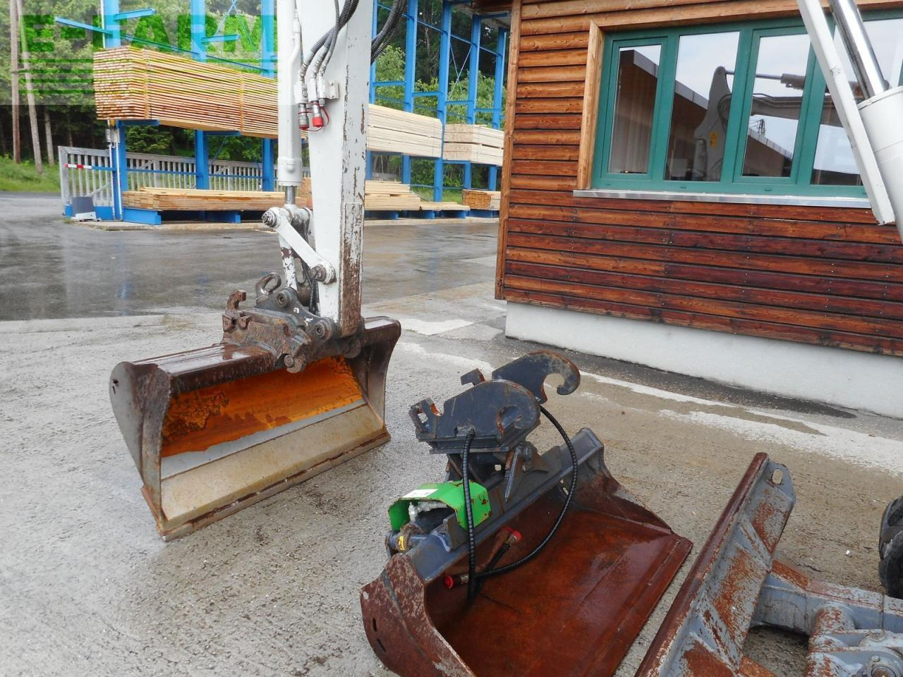 Escavadora de rastos Takeuchi tb 250 ( 4.965kg ) hydr. sw + 2 löffel + alle le: foto 13