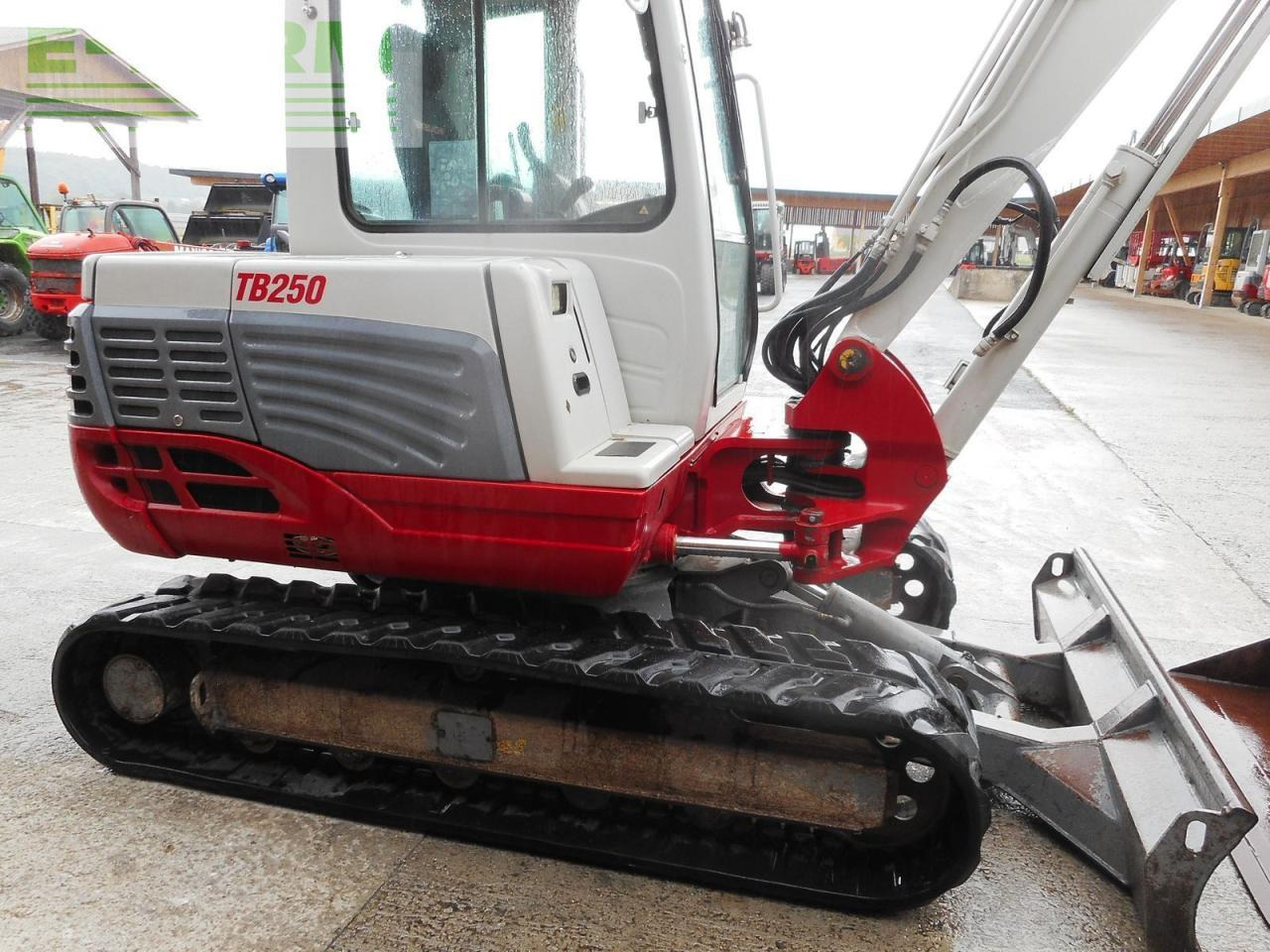 Escavadora de rastos Takeuchi tb 250 ( 4.965kg ) hydr. sw + 2 löffel + alle le: foto 15