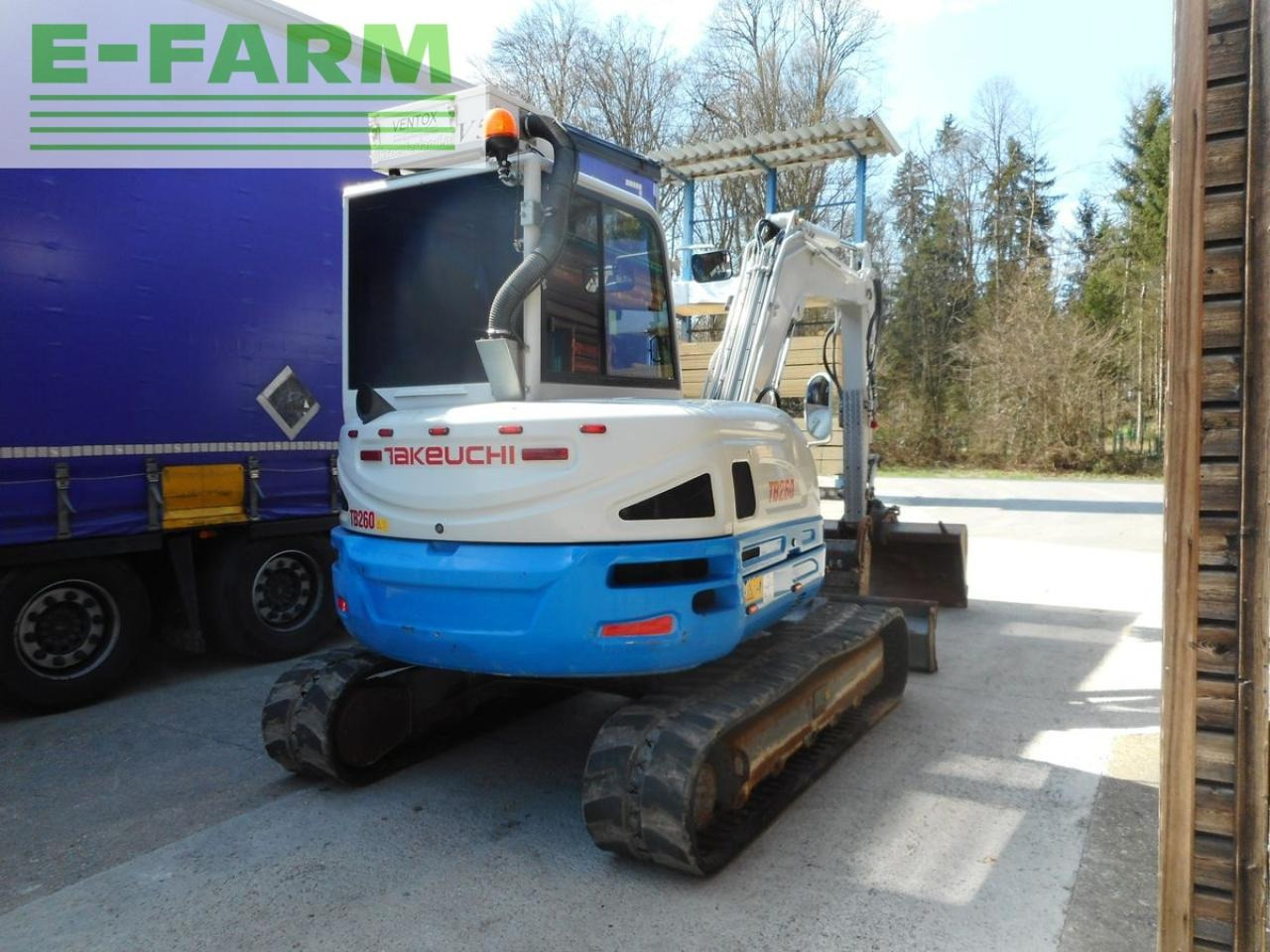 Takeuchi tb 260 ( 5.735kg ) hydr. sw + 3 löffel - Mini escavadeira: foto 4 Takeuchi tb 260 ( 5.735kg ) hydr. sw + 3 löffel - Mini escavadeira: foto 4
