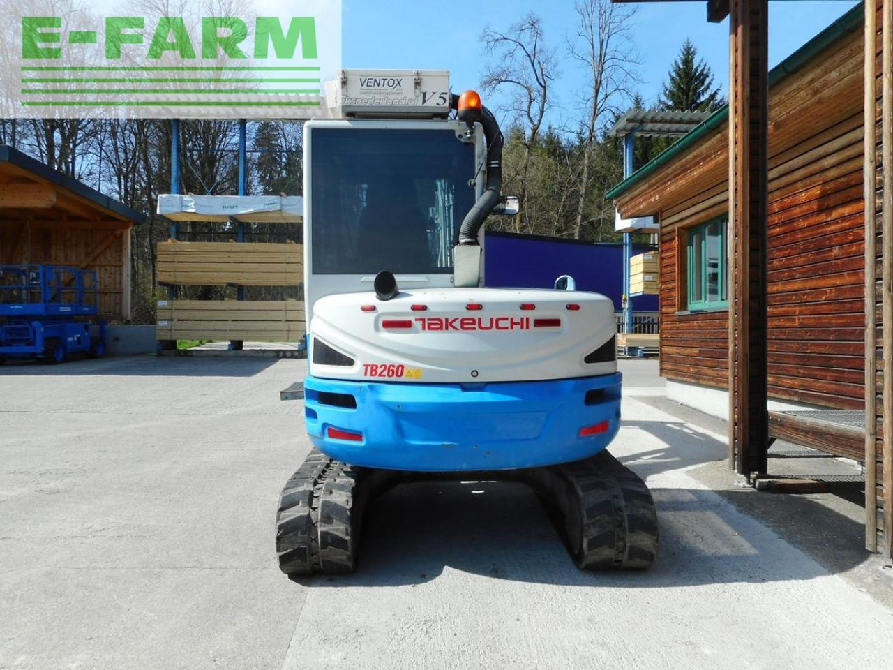 Takeuchi tb 260 ( 5.735kg ) hydr. sw + 3 löffel - Mini escavadeira: foto 3 Takeuchi tb 260 ( 5.735kg ) hydr. sw + 3 löffel - Mini escavadeira: foto 3