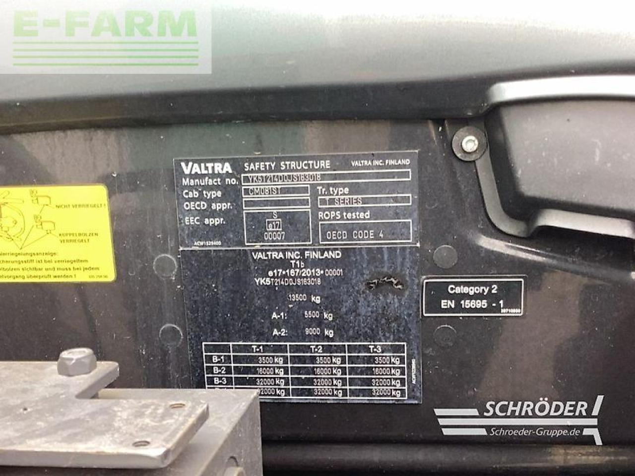 Trator Valtra t 214 d smarttouch: foto 9