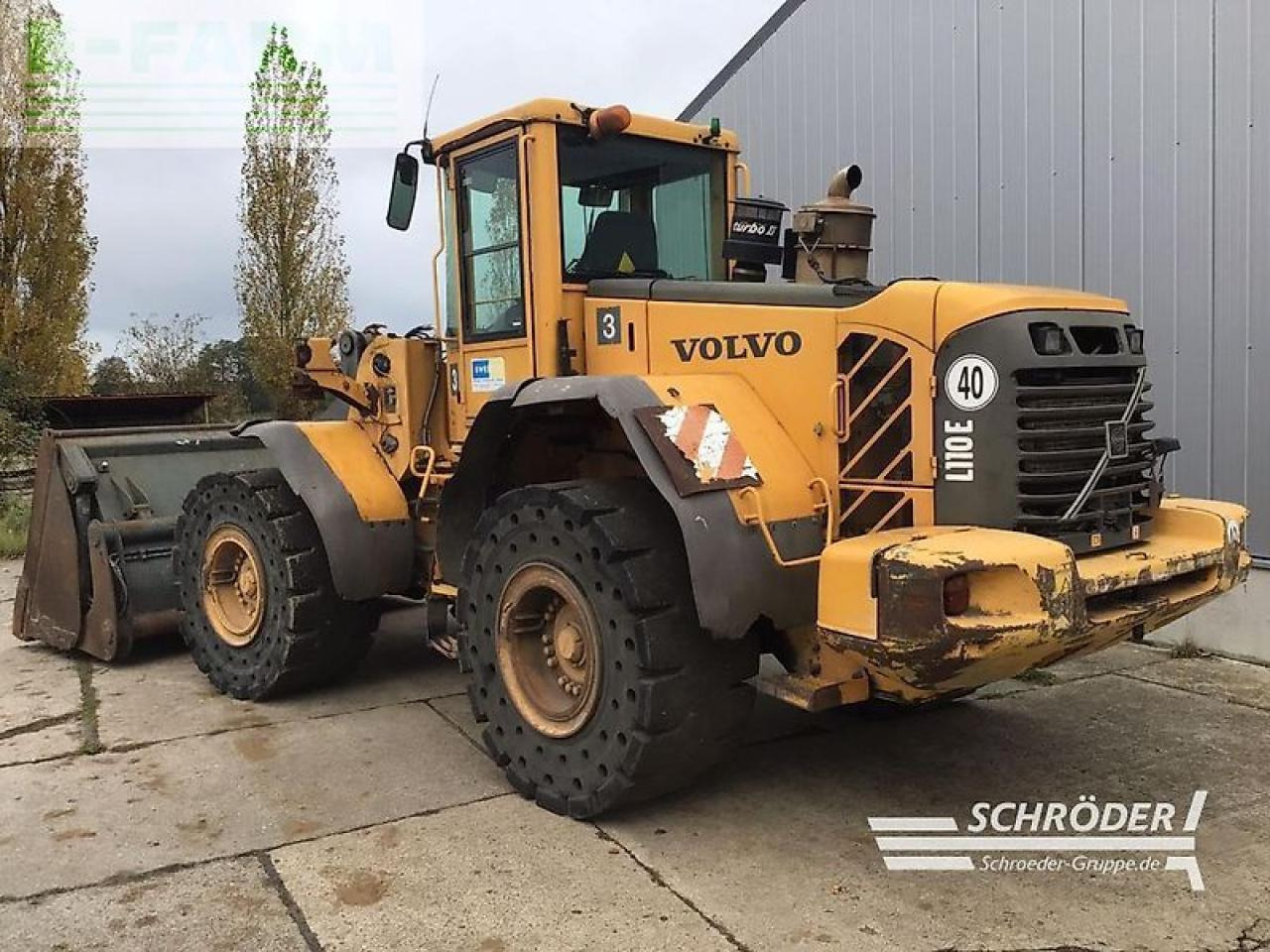 Mini escavadeira Volvo l 110 e: foto 8