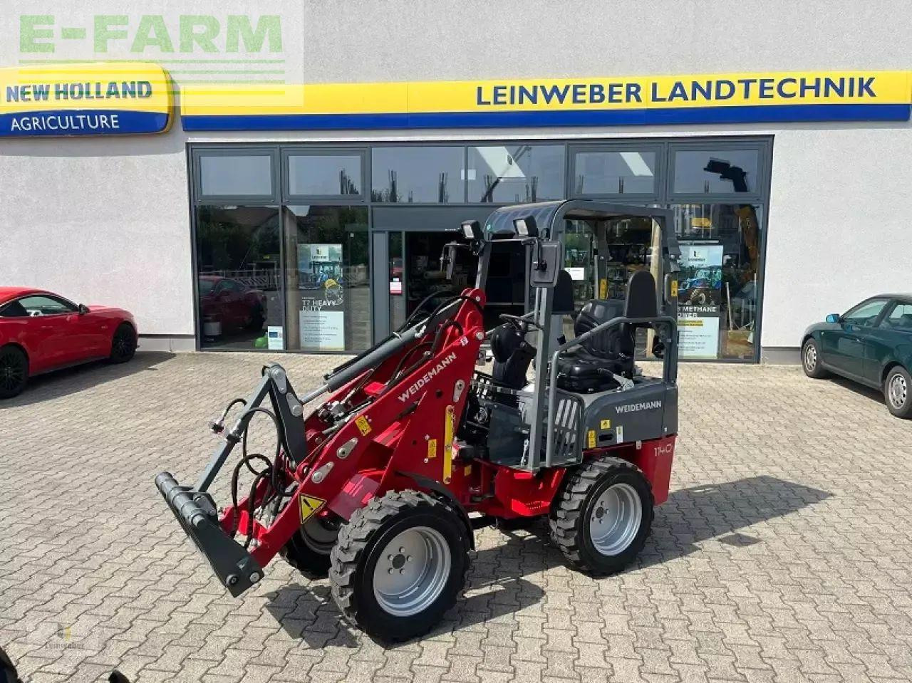 Weidemann 1140 - Pá carregadora de rodas: foto 1 Weidemann 1140 - Pá carregadora de rodas: foto 1