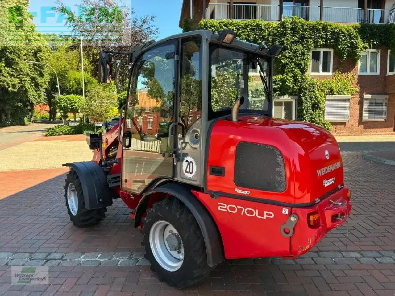 Weidemann 2070 cx lp - Pá carregadora de rodas: foto 5 Weidemann 2070 cx lp - Pá carregadora de rodas: foto 5