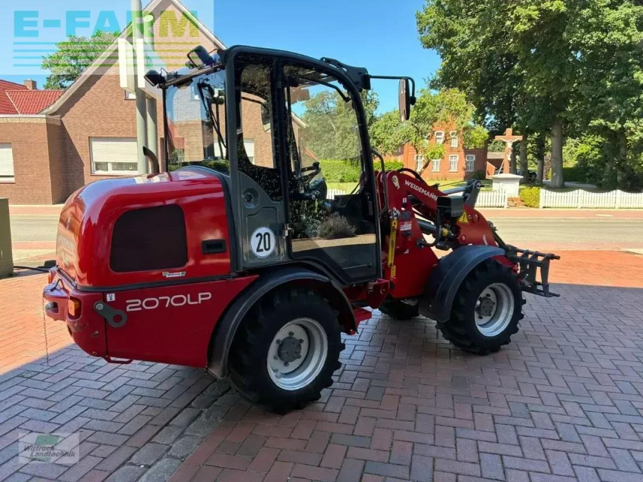 Weidemann 2070 cx lp - Pá carregadora de rodas: foto 4 Weidemann 2070 cx lp - Pá carregadora de rodas: foto 4