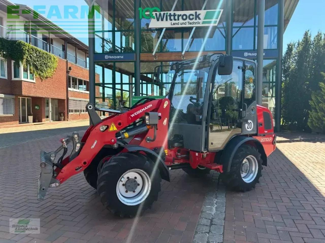 Weidemann 2070 cx lp - Pá carregadora de rodas: foto 2 Weidemann 2070 cx lp - Pá carregadora de rodas: foto 2