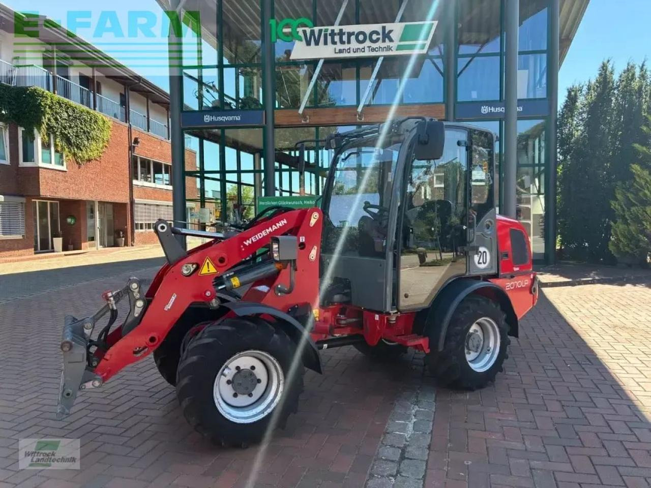 Weidemann 2070 cx lp - Pá carregadora de rodas: foto 3 Weidemann 2070 cx lp - Pá carregadora de rodas: foto 3