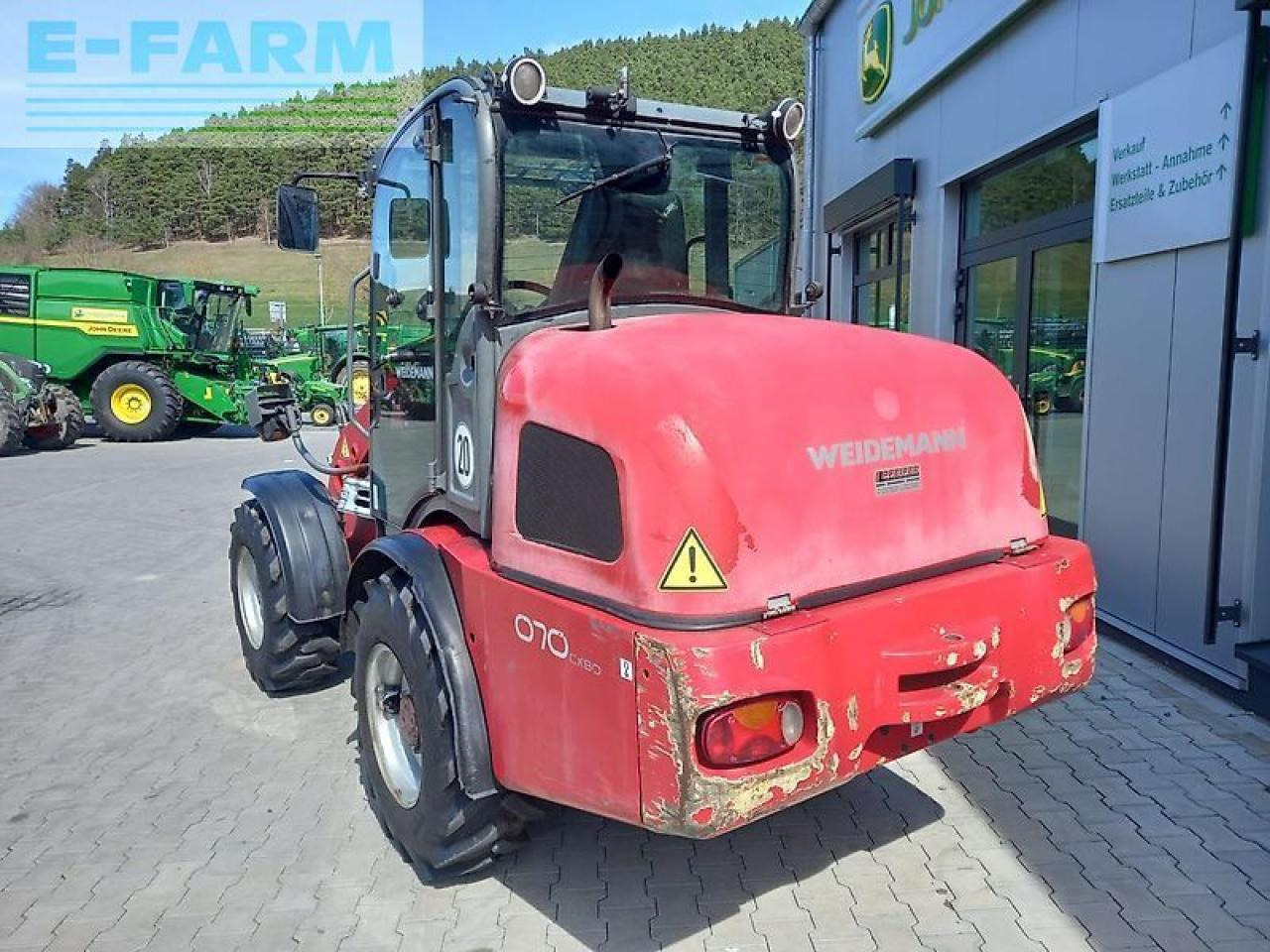Weidemann 3070 cx 80 - Mini escavadeira: foto 3 Weidemann 3070 cx 80 - Mini escavadeira: foto 3