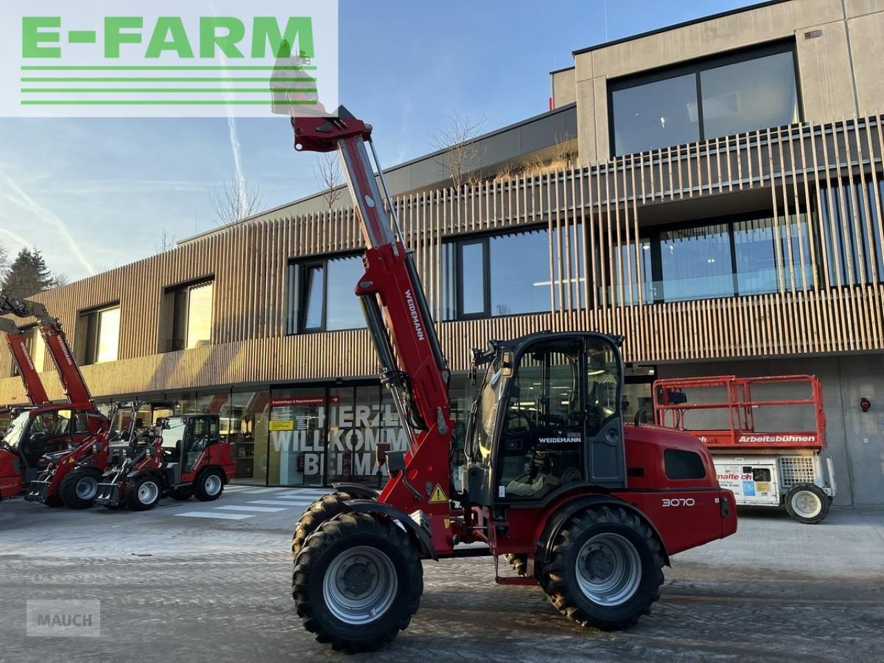 Weidemann 3070cx80 teleradlader 3100h, 30km/h 100l hydr. - Pá carregadora telescópica: foto 5 Weidemann 3070cx80 teleradlader 3100h, 30km/h 100l hydr. - Pá carregadora telescópica: foto 5