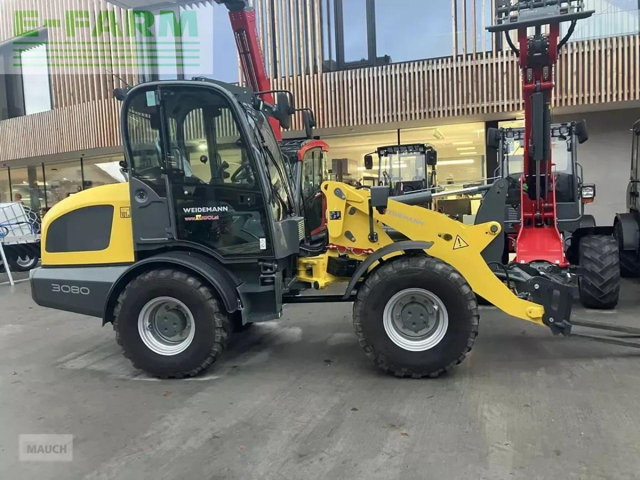Weidemann 3080 radlader prompt verfügbar - Pá carregadora de rodas: foto 1 Weidemann 3080 radlader prompt verfügbar - Pá carregadora de rodas: foto 1