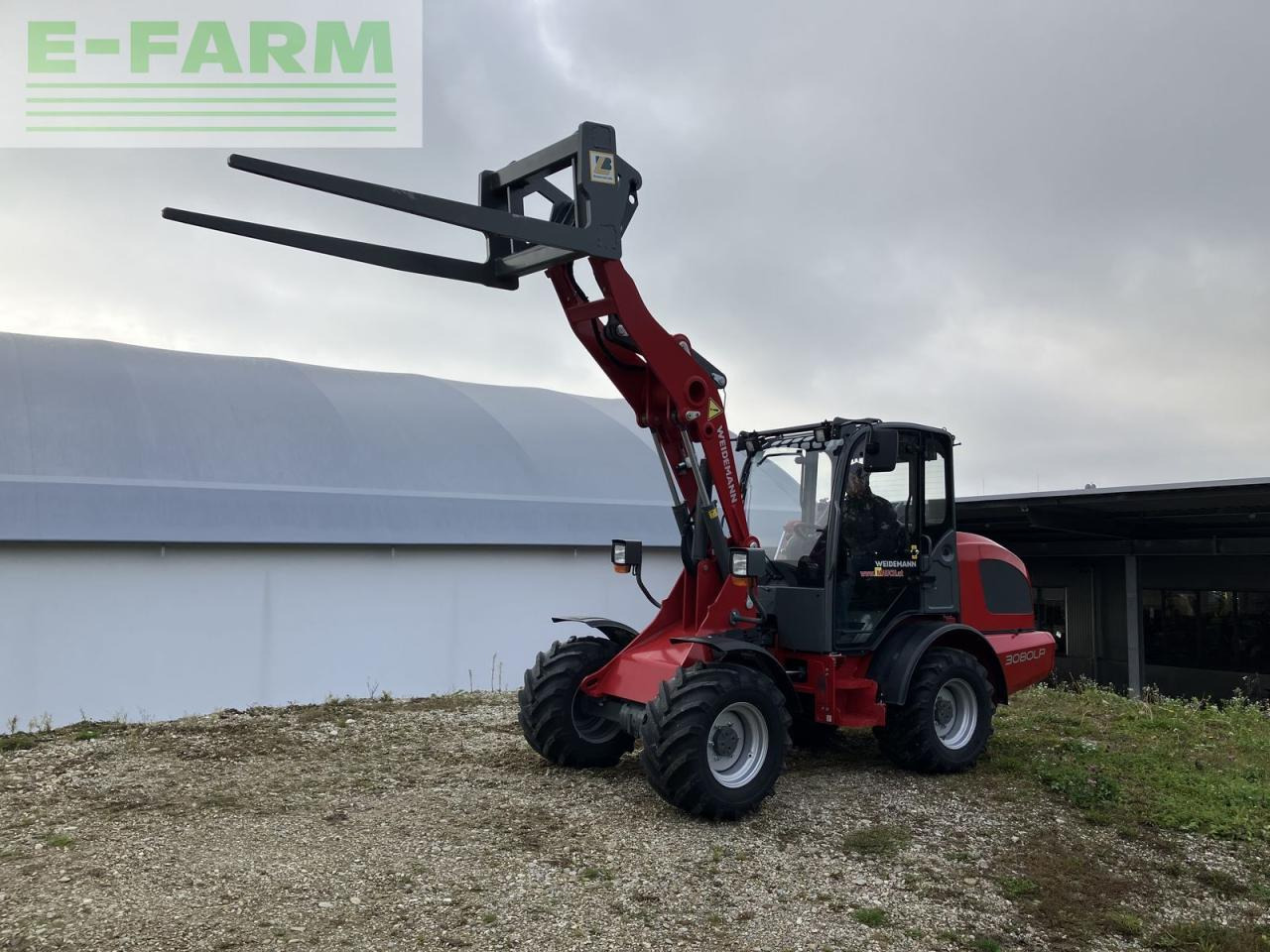 Weidemann 3080lp für geflügelkistengabel sofort verfügbar - Mini escavadeira: foto 4 Weidemann 3080lp für geflügelkistengabel sofort verfügbar - Mini escavadeira: foto 4