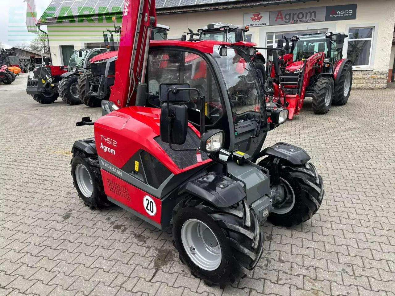 Weidemann t 4512 - Empilhador telescópico: foto 1 Weidemann t 4512 - Empilhador telescópico: foto 1
