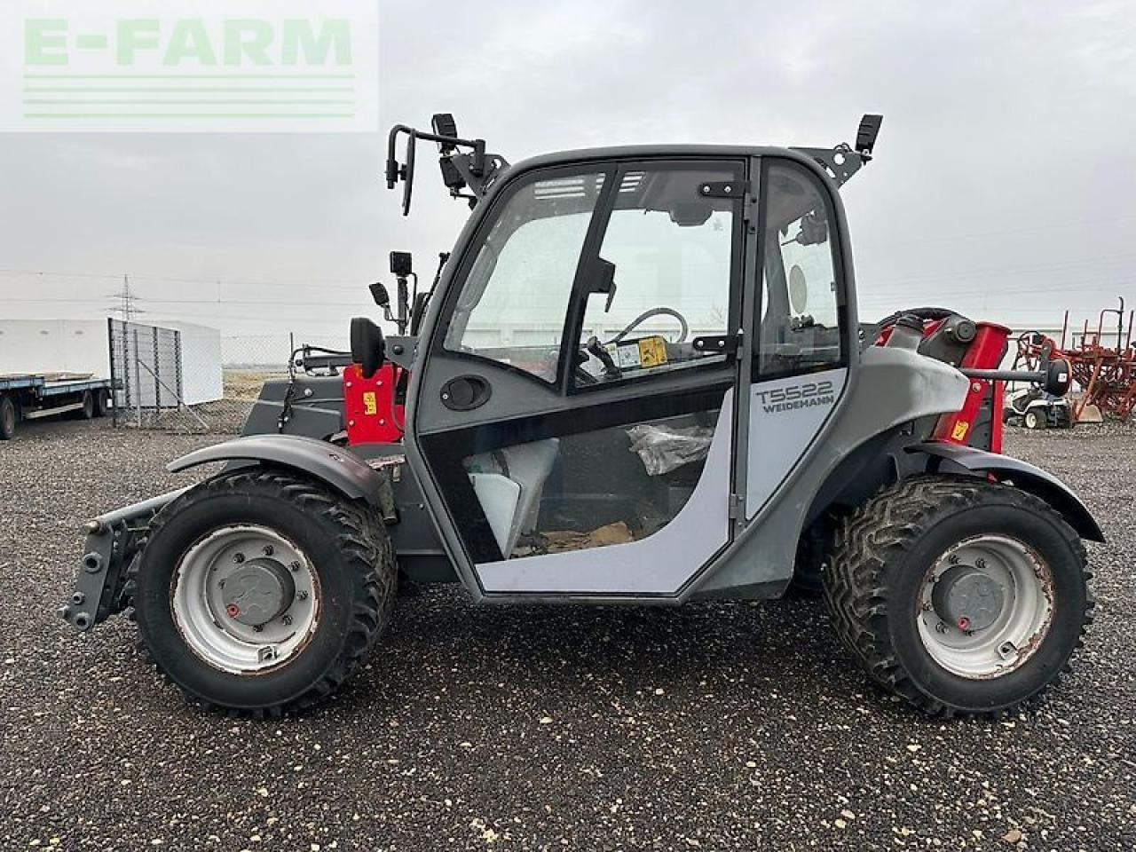 Weidemann t5522 tl48 - Empilhador telescópico: foto 2 Weidemann t5522 tl48 - Empilhador telescópico: foto 2