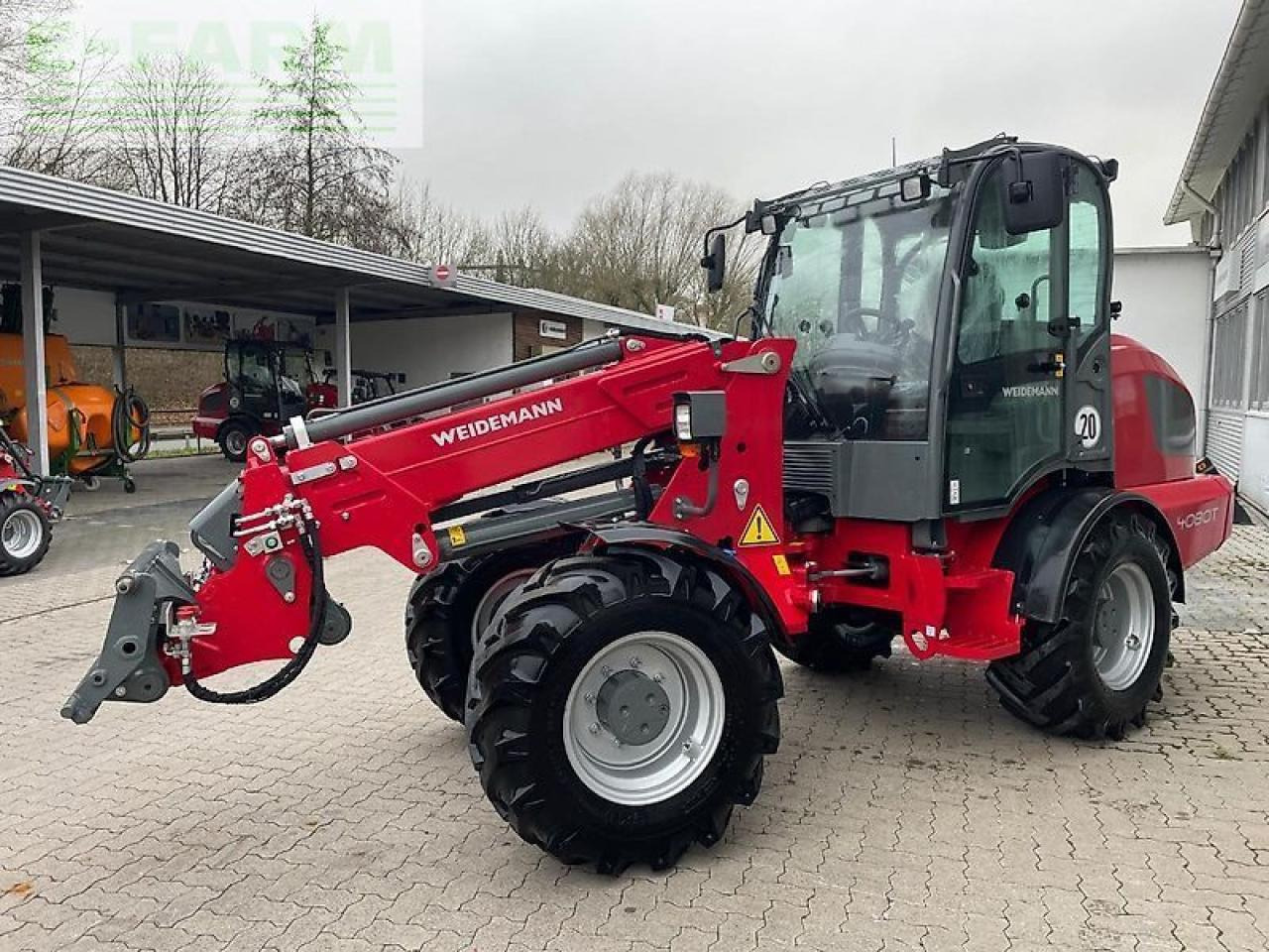 Weidemann teleskopradlader 4080t - Pá carregadora de rodas: foto 2 Weidemann teleskopradlader 4080t - Pá carregadora de rodas: foto 2