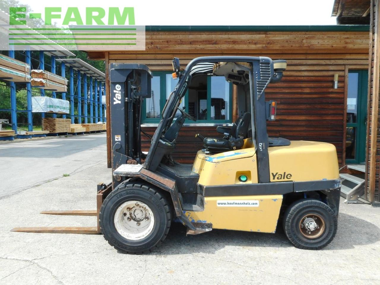 Yale gdp45mj ( triplex 4,3m + ss + zwillingsreifen ) - Empilhador: foto 1 Yale gdp45mj ( triplex 4,3m + ss + zwillingsreifen ) - Empilhador: foto 1