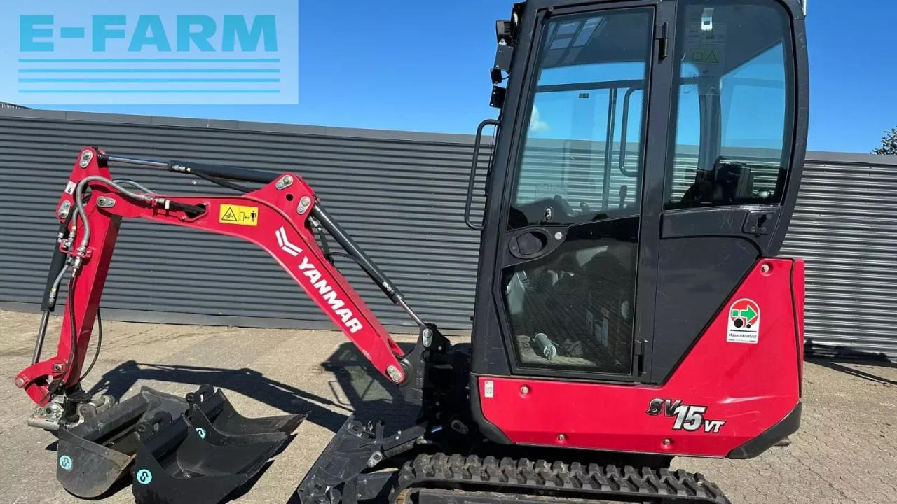 Yanmar sv15vt - Mini escavadeira: foto 1 Yanmar sv15vt - Mini escavadeira: foto 1