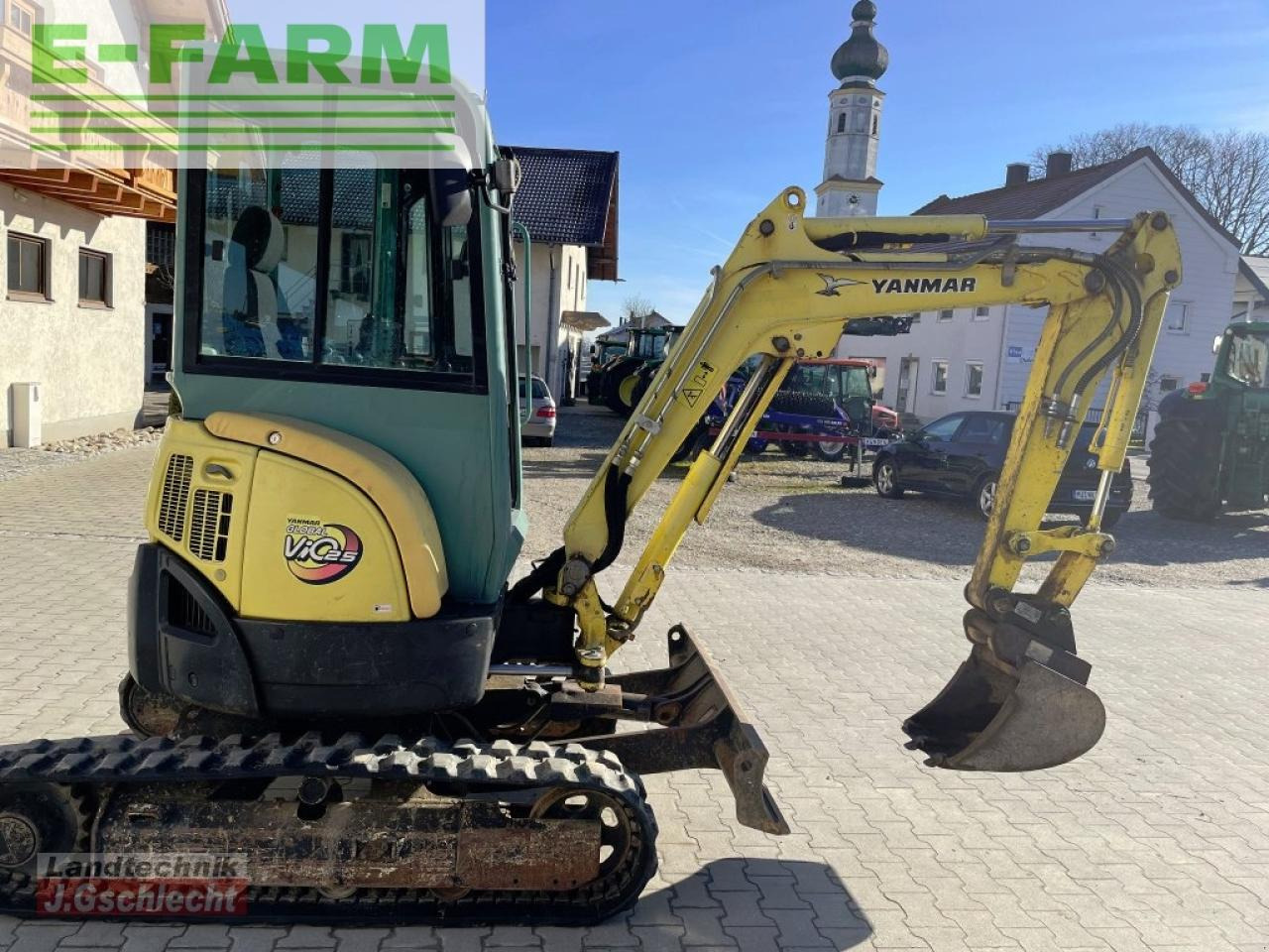 Yanmar vio 25-4 - Mini escavadeira: foto 5 Yanmar vio 25-4 - Mini escavadeira: foto 5