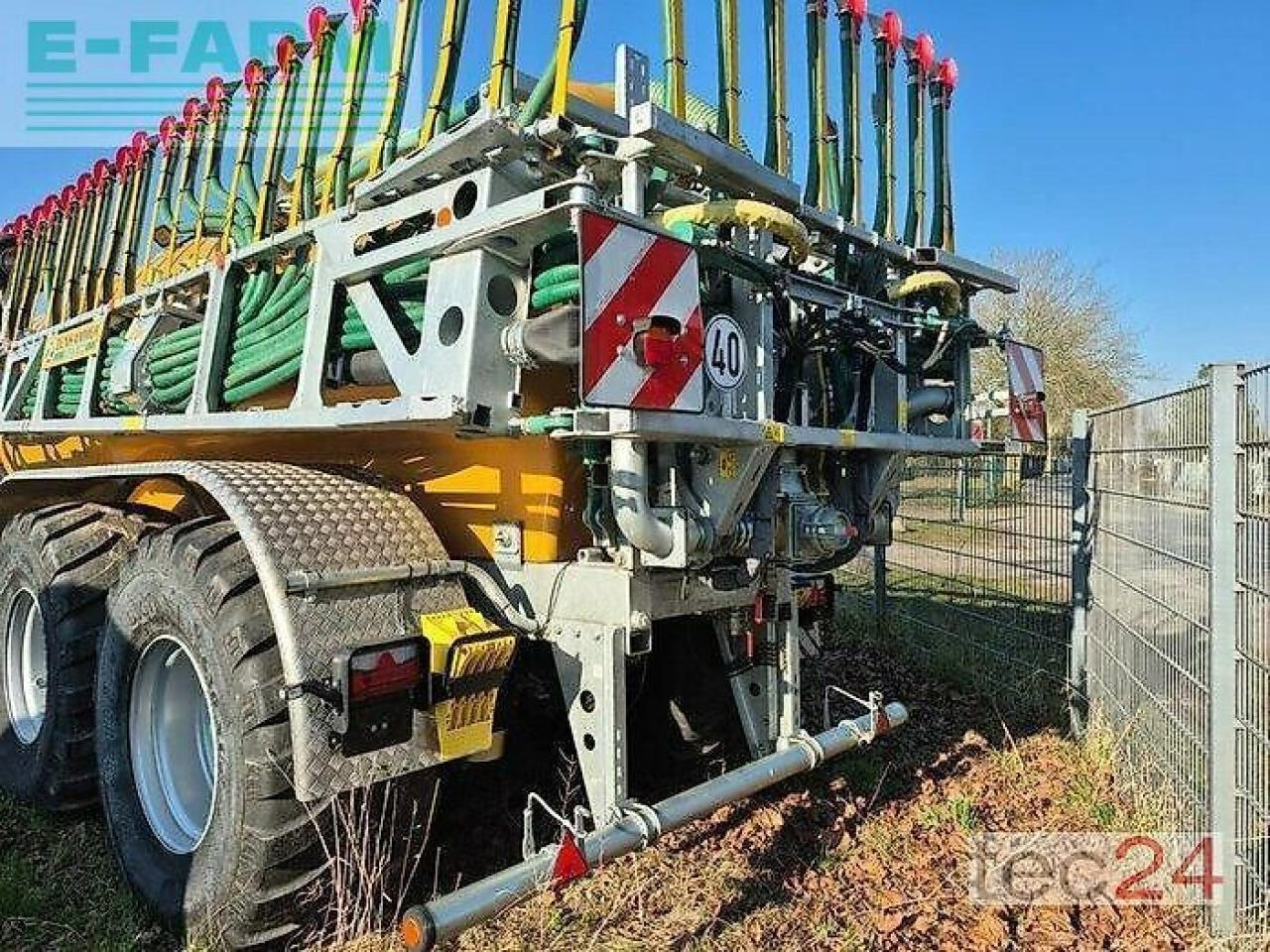 Equipamento de fertilização Zunhammer sek 18,5 pu 16,5 m glidefix: foto 6