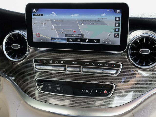 Furgão de passageiros, Carrinha elétrica MERCEDES-BENZ EQV 300 Avantgarde Extralang,8Sitze,Leder beige: foto 9