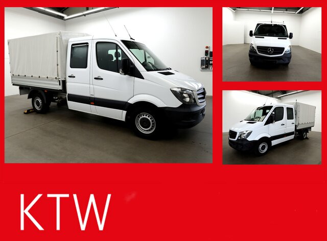 MERCEDES-BENZ Sprinter 214 CDI DOKA Pritsche,Klima,EURO6 - Carrinha de lona, Carrinha cabine dupla: foto 1 MERCEDES-BENZ Sprinter 214 CDI DOKA Pritsche,Klima,EURO6 - Carrinha de lona, Carrinha cabine dupla: foto 1