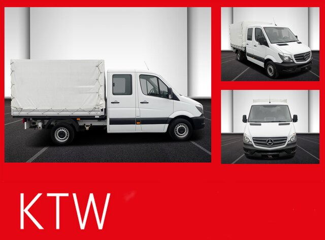 MERCEDES-BENZ Sprinter 311 CDI DOKA Pritsche,AHK,Standheizung - Carrinha de caixa aberta, Carrinha cabine dupla: foto 1 MERCEDES-BENZ Sprinter 311 CDI DOKA Pritsche,AHK,Standheizung - Carrinha de caixa aberta, Carrinha cabine dupla: foto 1